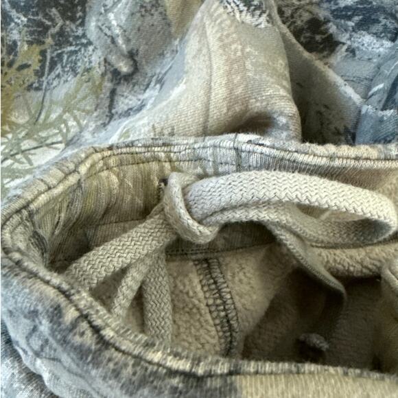 AKIMBO Sweatpants Camo Size S Green Gray Brown - Picture 4 of 5